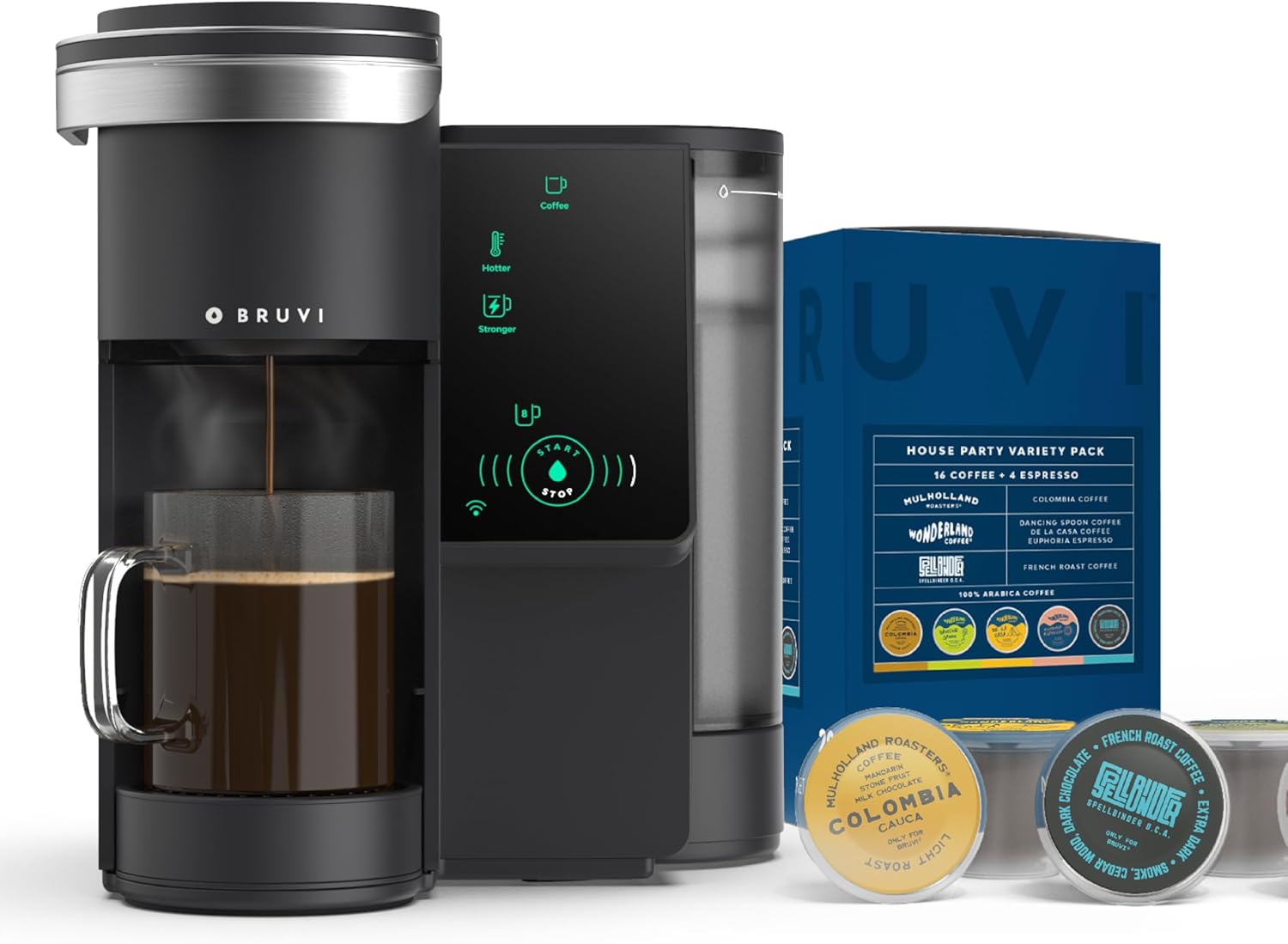 Coffee Plus Tea - Cafetera Individual - Prepara Café, Espresso,