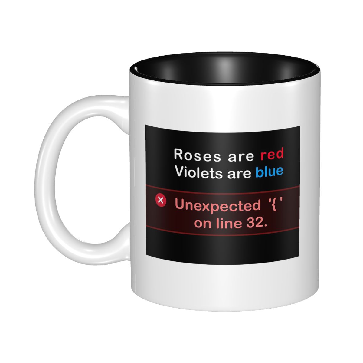 Coffee Tea Joke - Taza de Cerámica con Diseño de