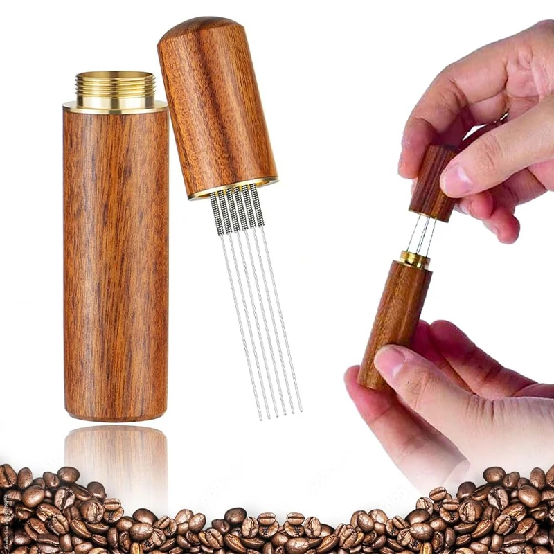 Coffee Tamper Leveler - Prensa de café de acero inoxidable,
