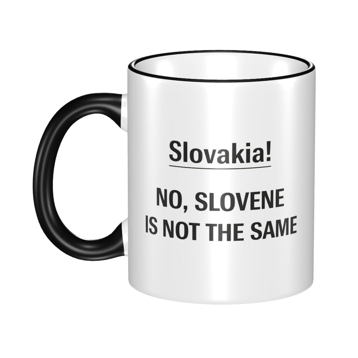 Coffee Tea Joke - Taza Divertida con Broma Geográfica de