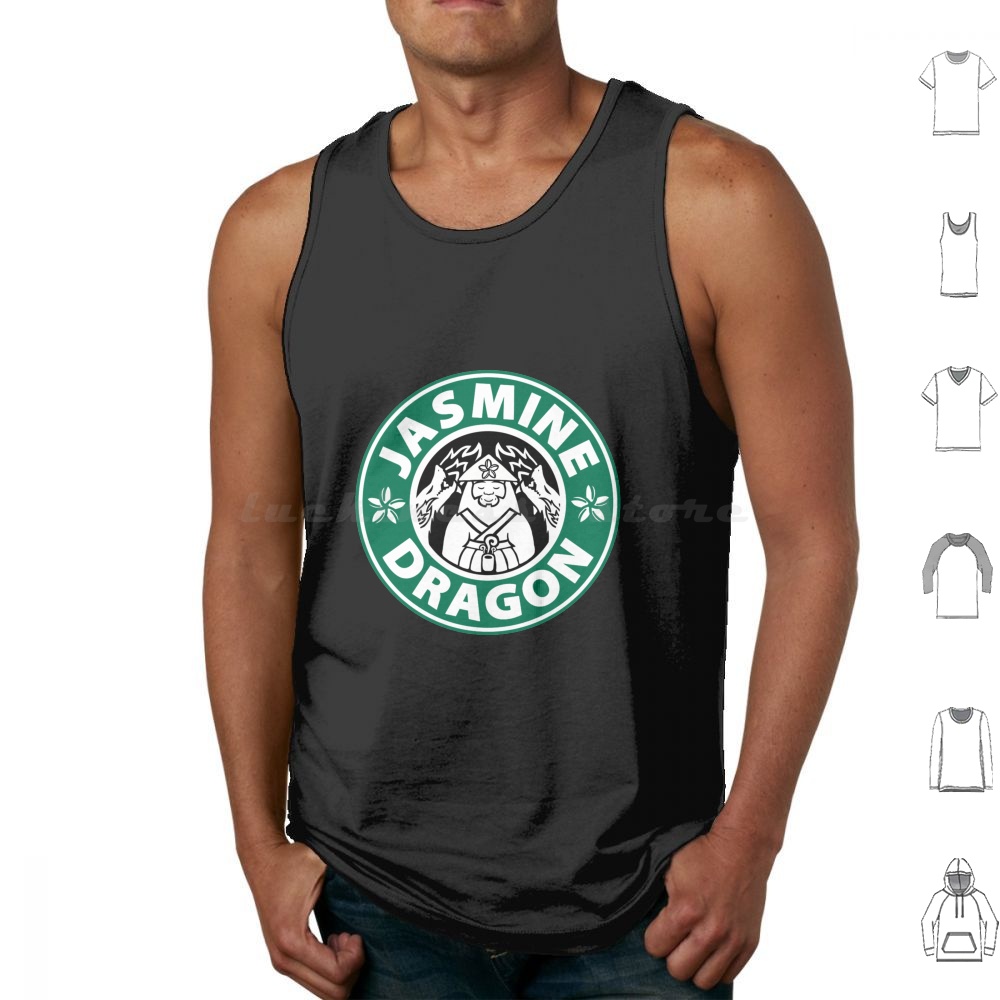 Coffee Jasmine Tea - Jasmine Dragon Tea Shop Camisetas sin