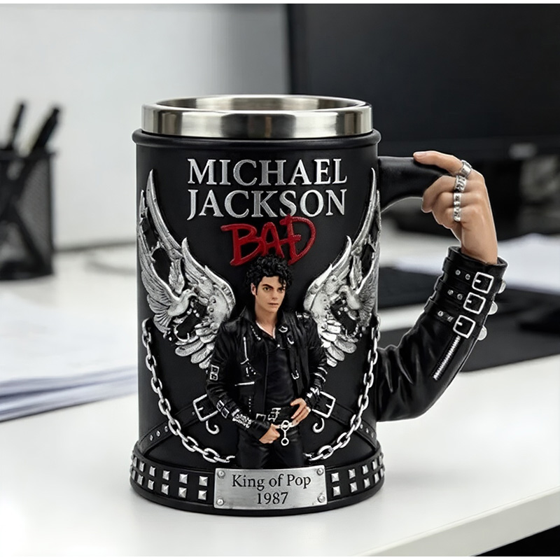 Coffee Tea Shop - Taza de Resina 3D de Michael