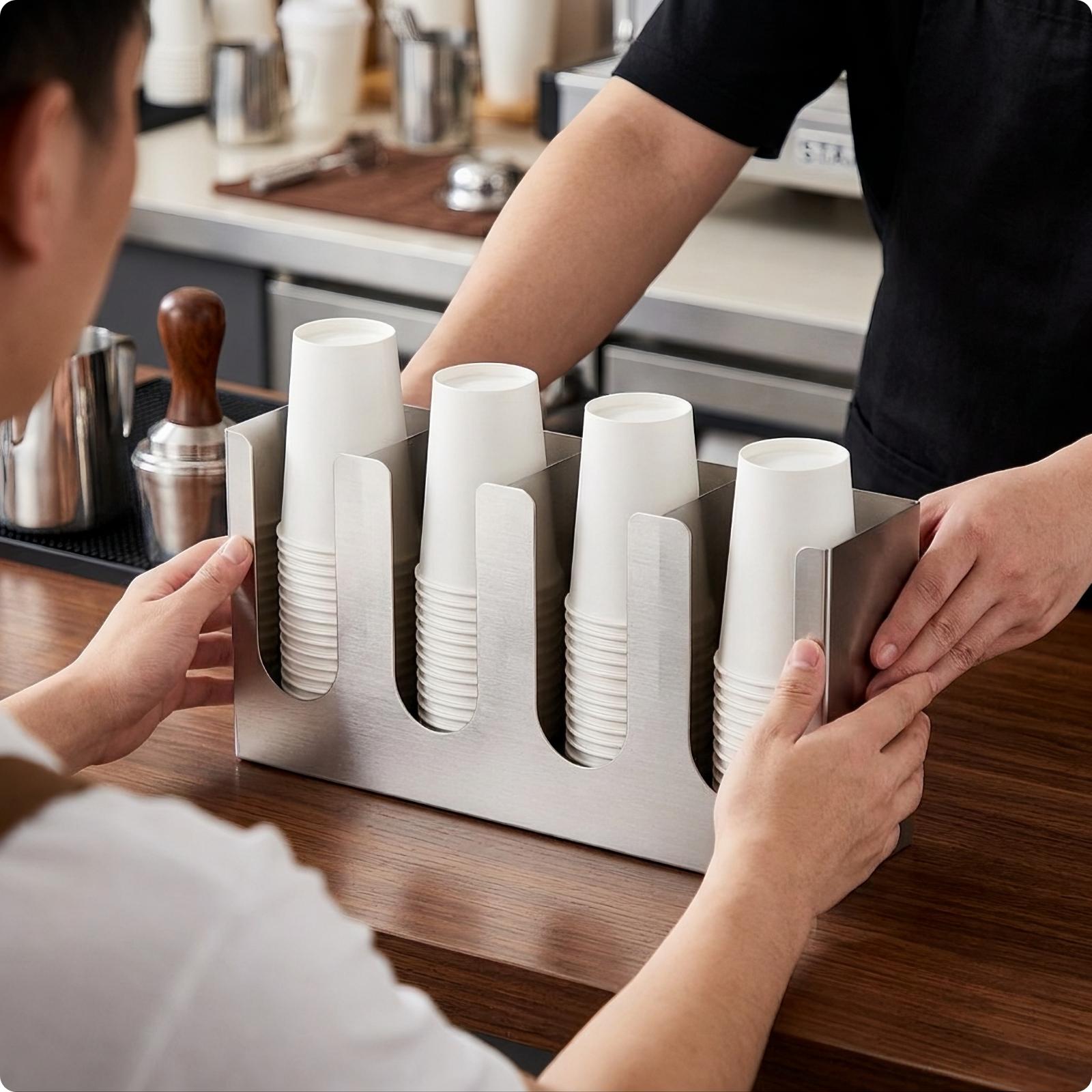 Coffee Tea Station - Estante Organizador de Bebidas para Encimera,