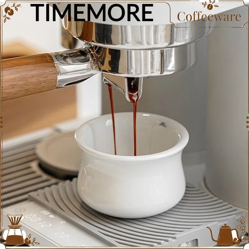 Coffee Tea Shop - Juego de 2 tazas de cerámica