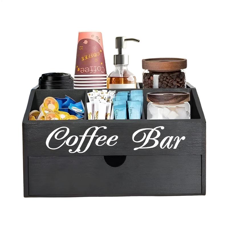 Coffee Tea Station - Soporte para té y café, cesta