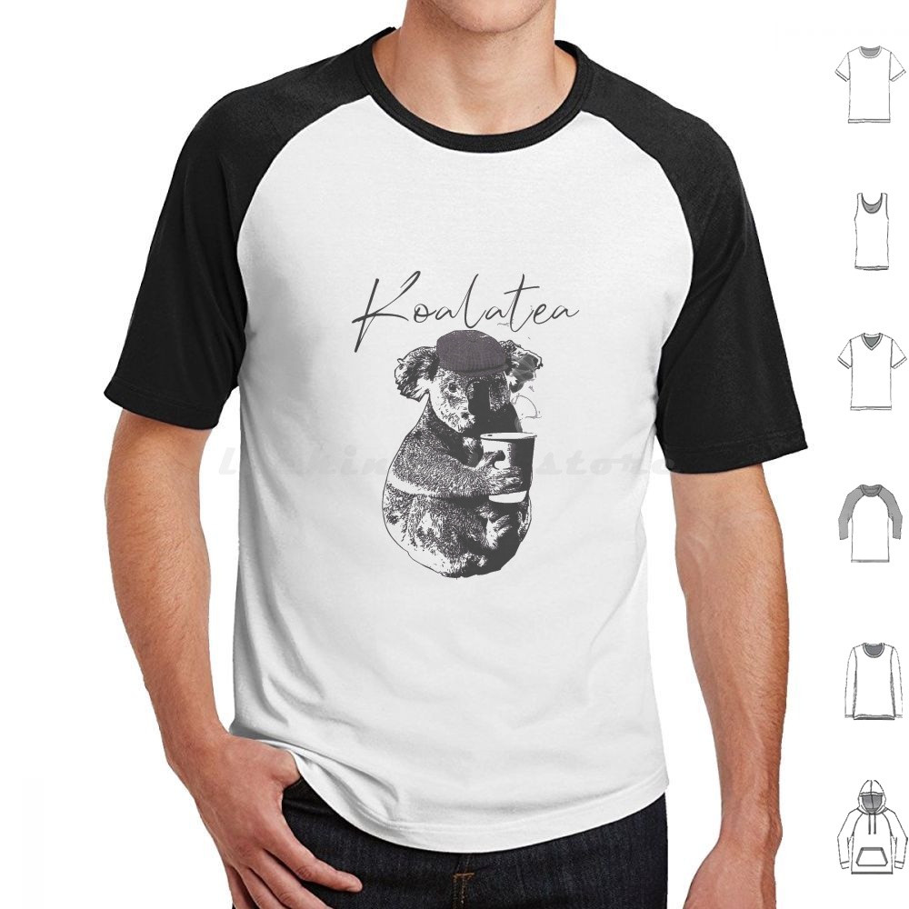 Coffee Tea Joke - Camiseta Koalatea para hombre, mujer y