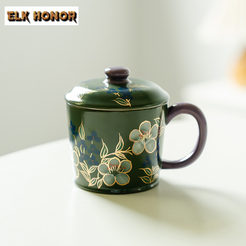 Flor de jazmín pintada a mano  - Coffee Jasmine Tea reseña y precio