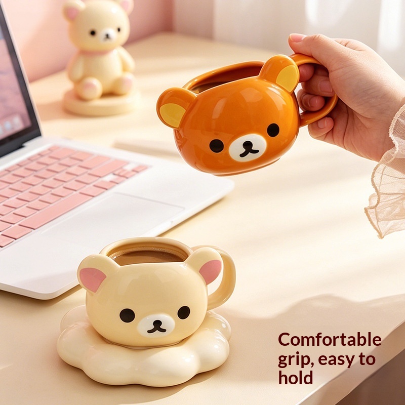 Nueva Taza de Cerámica Rilakku - Coffee Tea Shop reseña y precio
