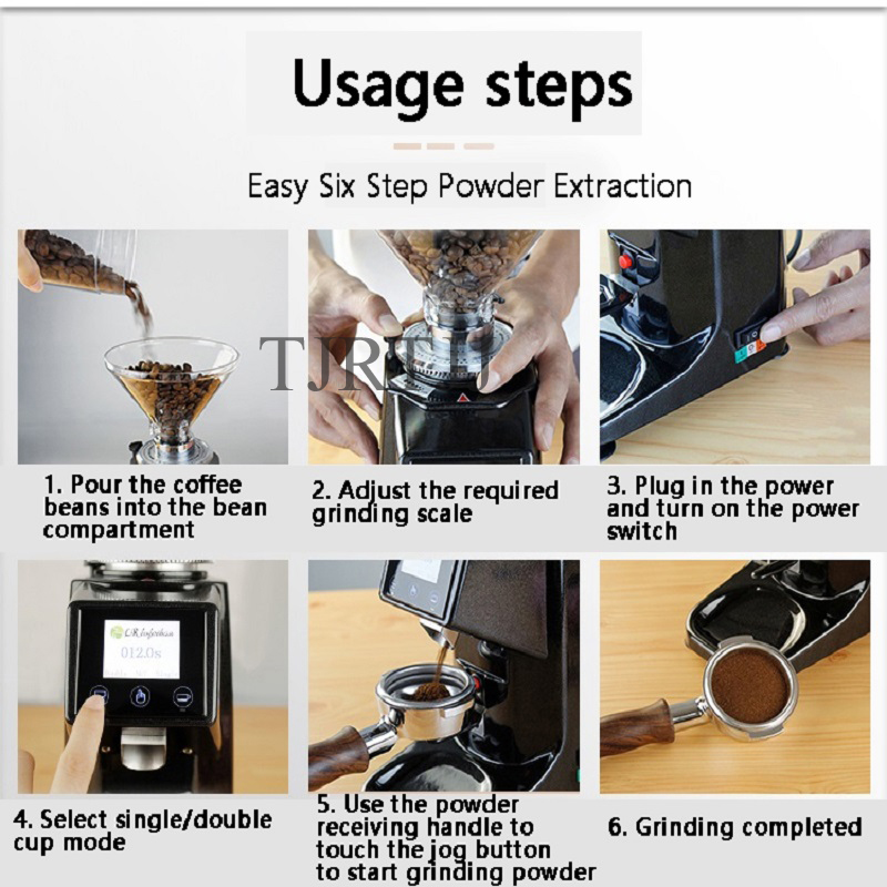 Molino de Café Eléctrico Indus - Coffee Bean reseña y precio