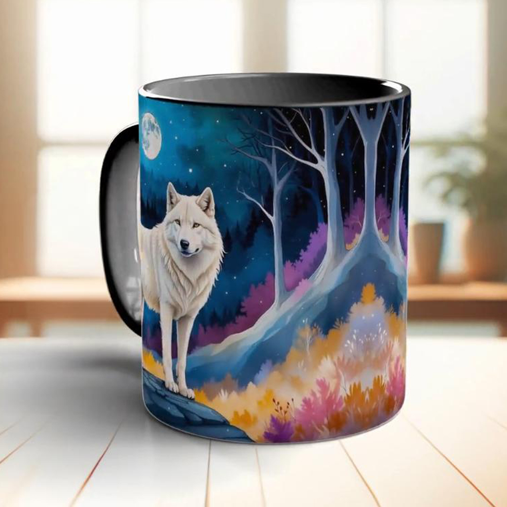 Taza de café con diseño de lun - Coffee Tea Friends reseña y precio