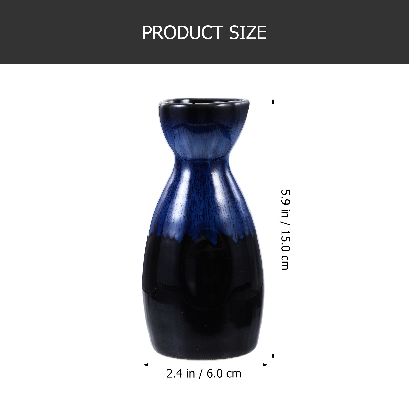 Jarra de cerámica azul estilo  - Coffee Tea Pot reseña y precio