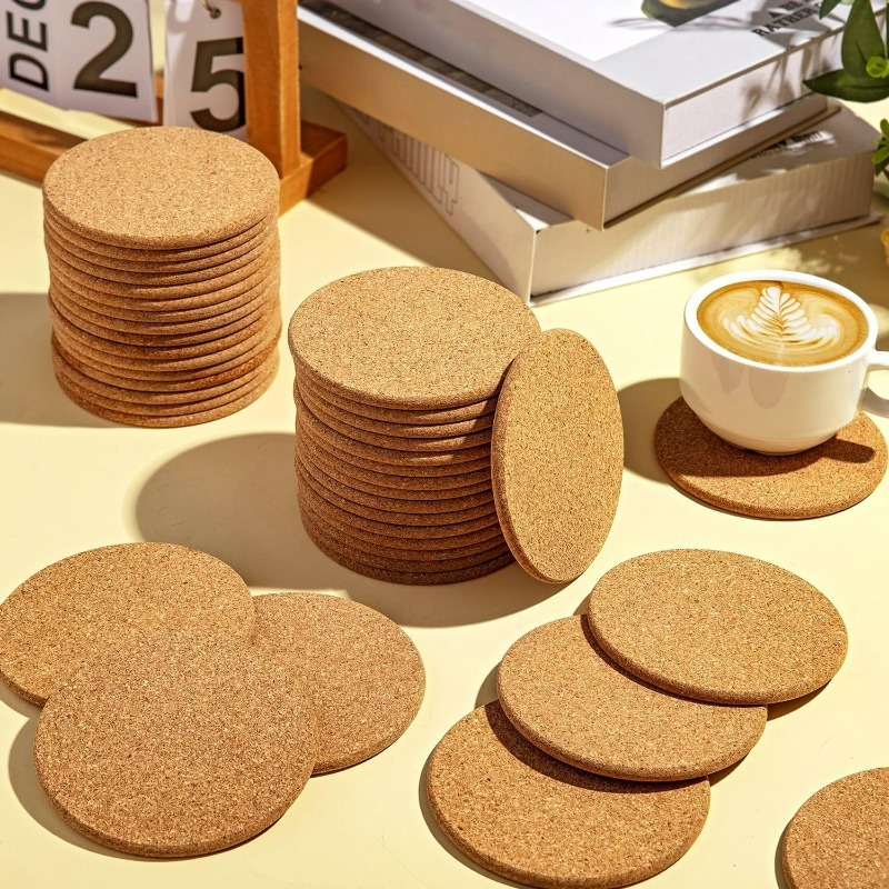 Posavasos Redondos de Corcho N - Coffee Tea Station reseña y precio
