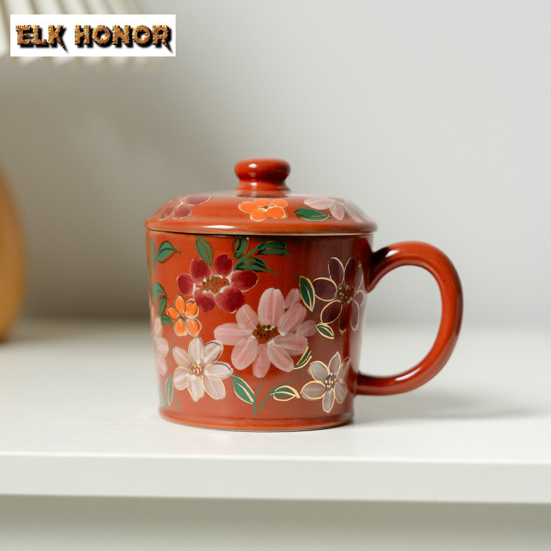 Flor de jazmín pintada a mano  - Coffee Jasmine Tea reseña y precio