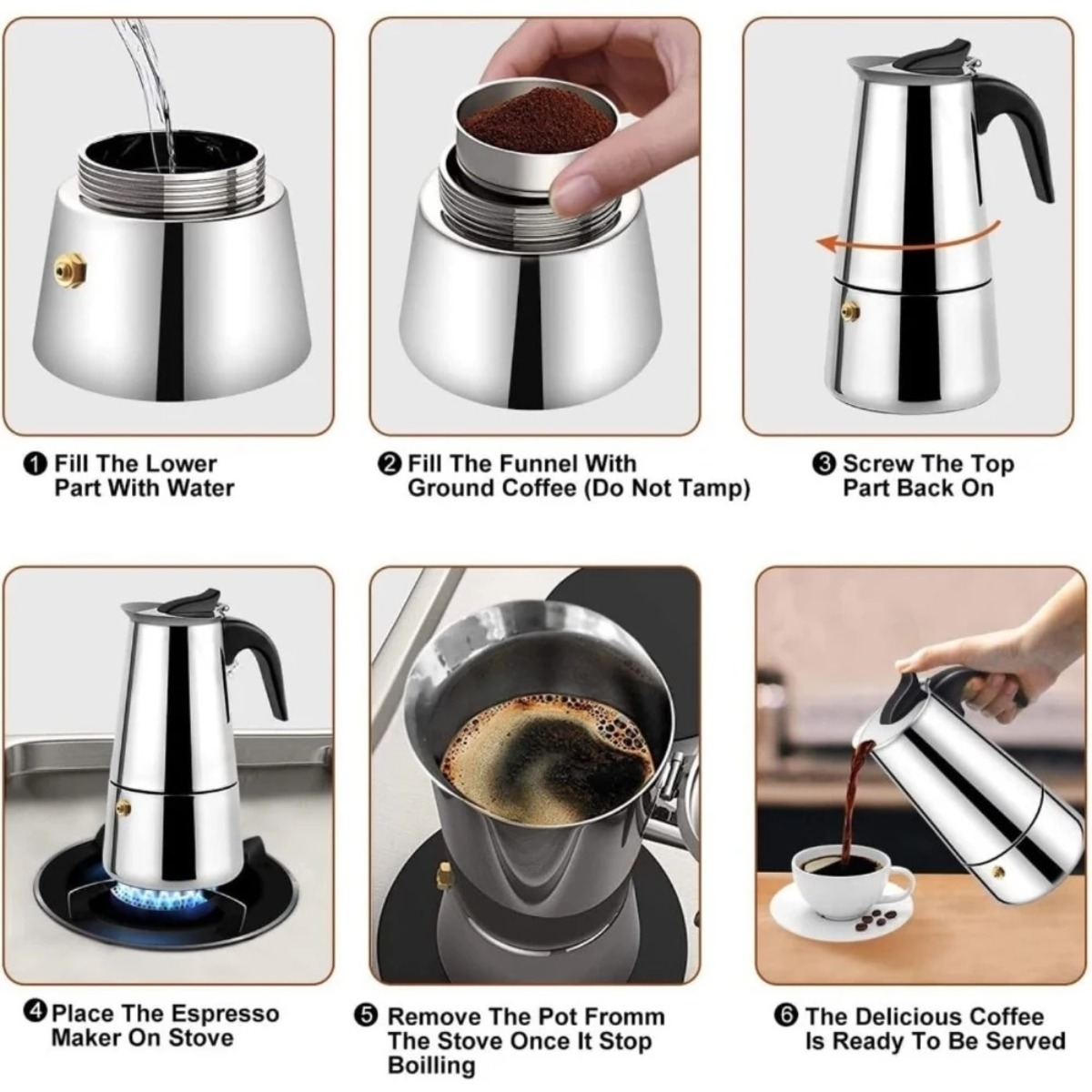 Cafetera Portátil de Acero Ino - Coffee Tea Pot reseña y precio