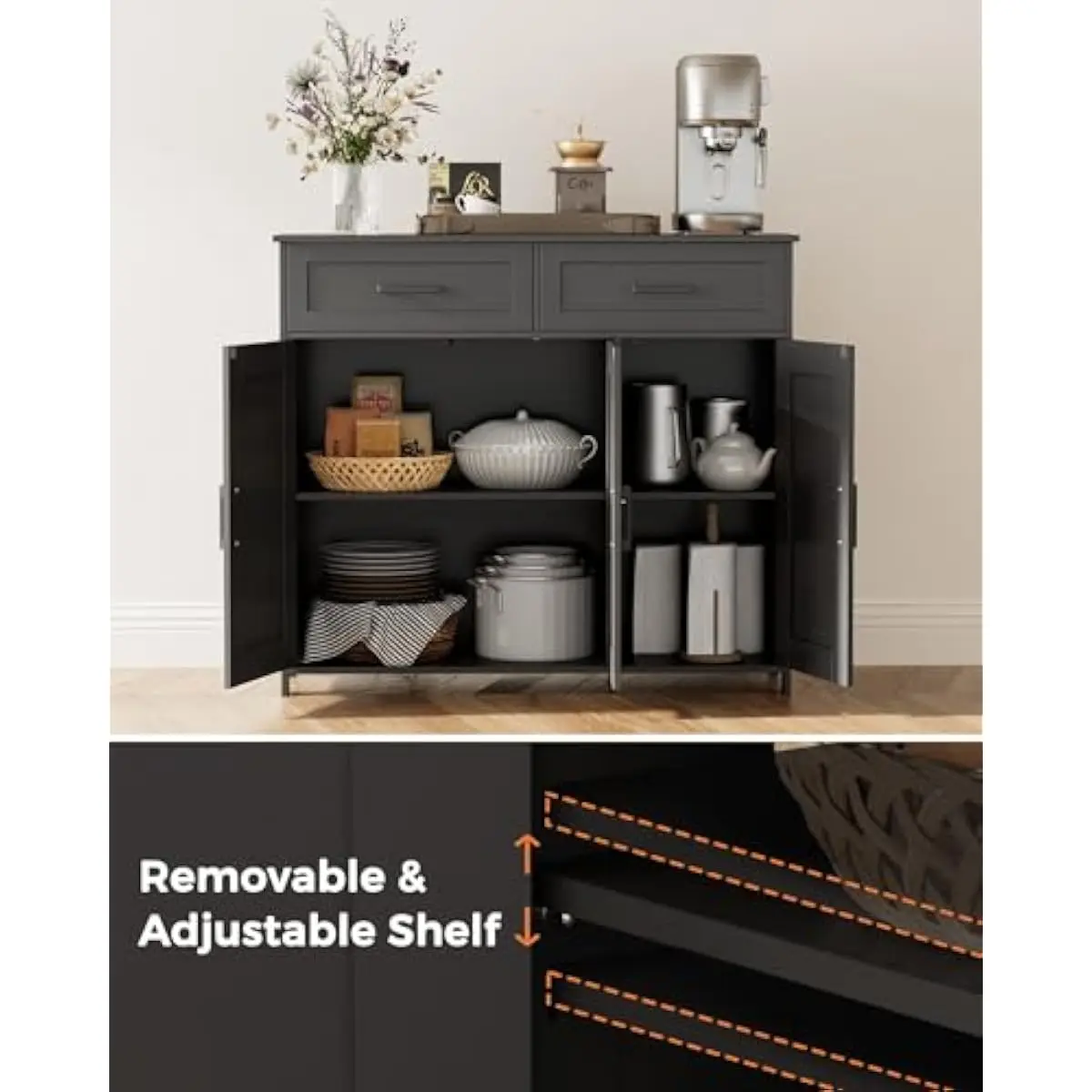 Mueble de Almacenamiento para  - Coffee&Tea House Menu reseña y precio