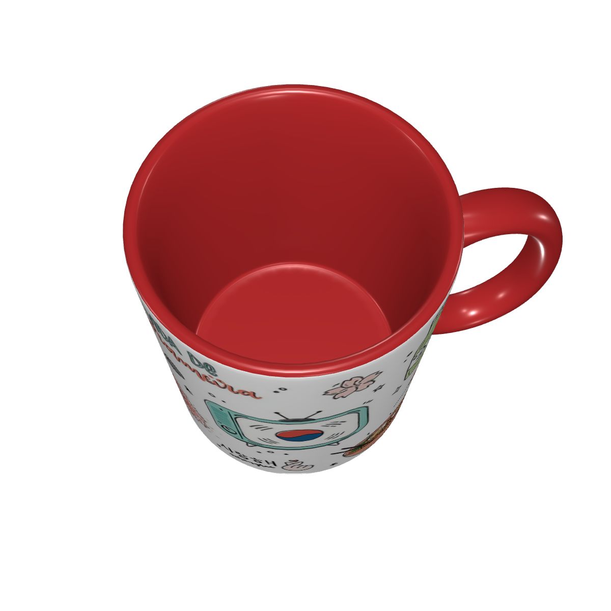 Taza de Cerámica con Diseño de - Coffee Tea Friends reseña y precio