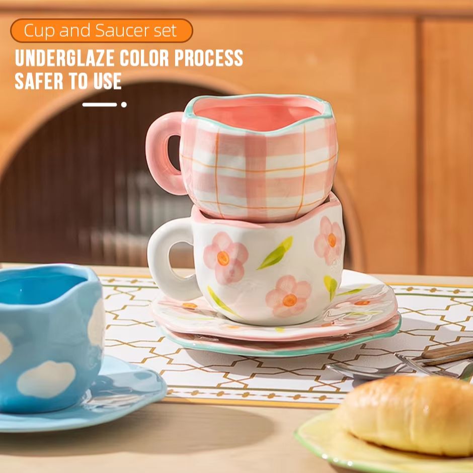 Juego de Tazas de Café de Cerá - Coffee Tea Friends reseña y precio