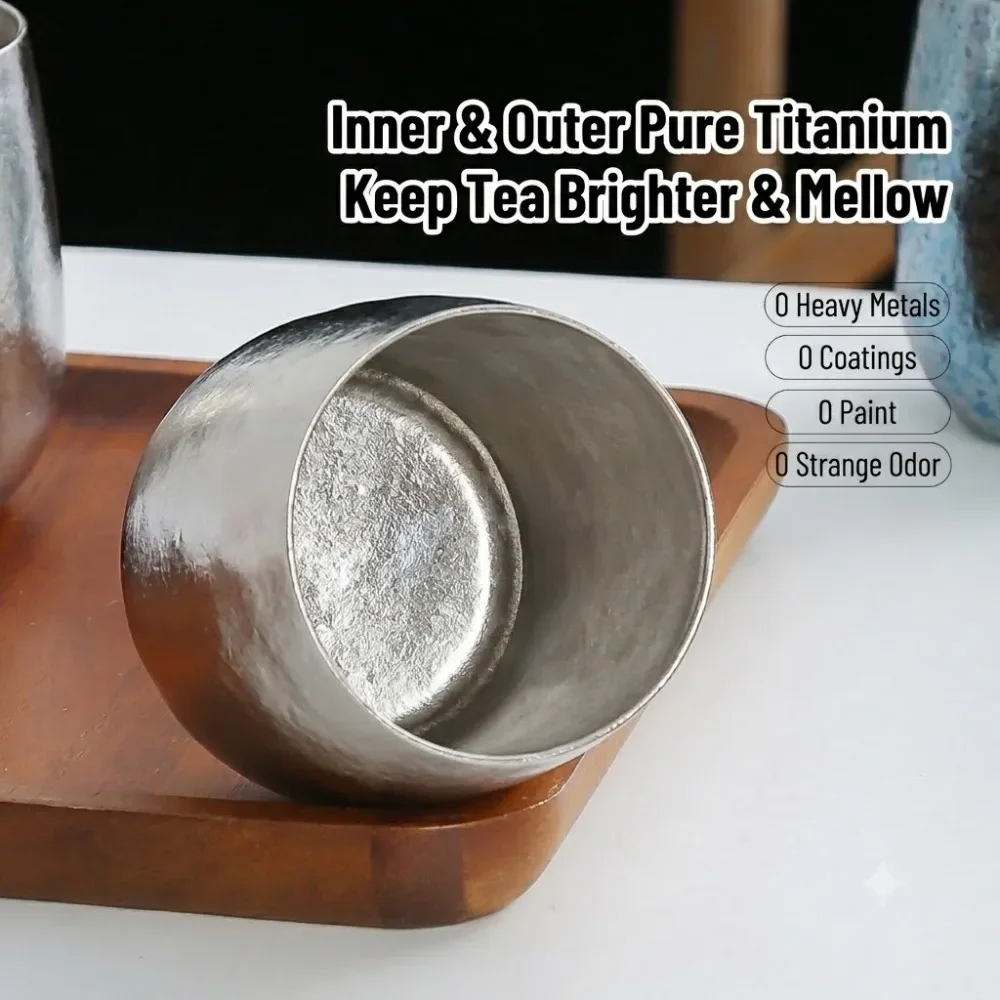 Taza de café de titanio puro d - Juice Tea Coffee reseña y precio