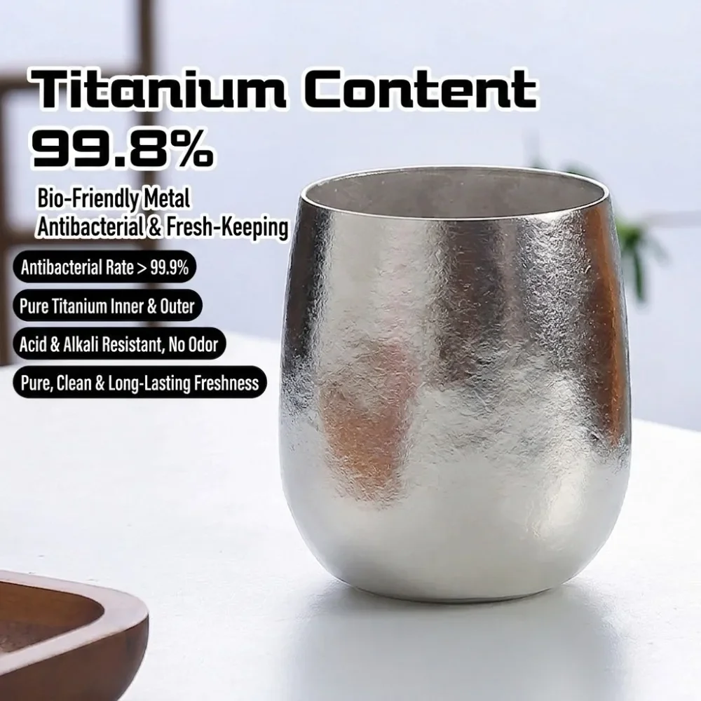 Taza de café de titanio puro d - Juice Tea Coffee reseña y precio