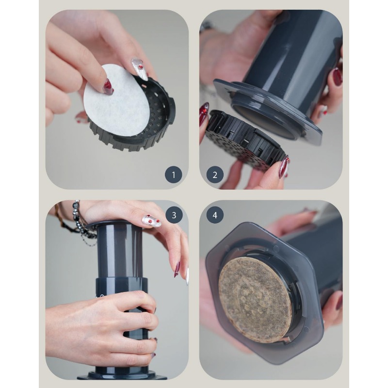 600-1200 filtros de café redon - Aeropress Coffee Maker reseña y precio