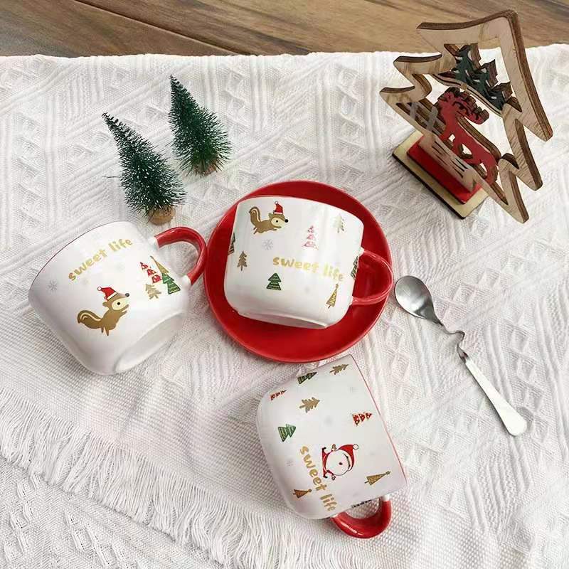 Taza de cerámica de dibujos an - Coffee Tea Friends reseña y precio