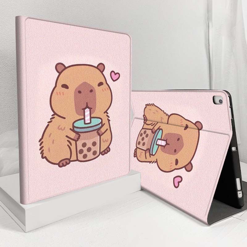 Capibara de dibujos animados t - Coffee Plus Tea reseña y precio
