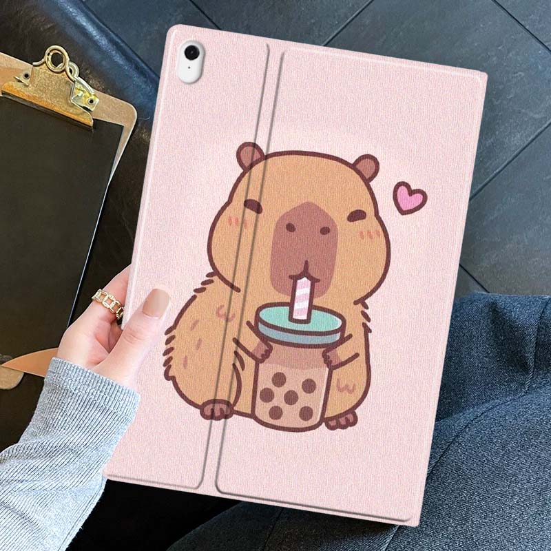 Capibara de dibujos animados t - Coffee Plus Tea reseña y precio