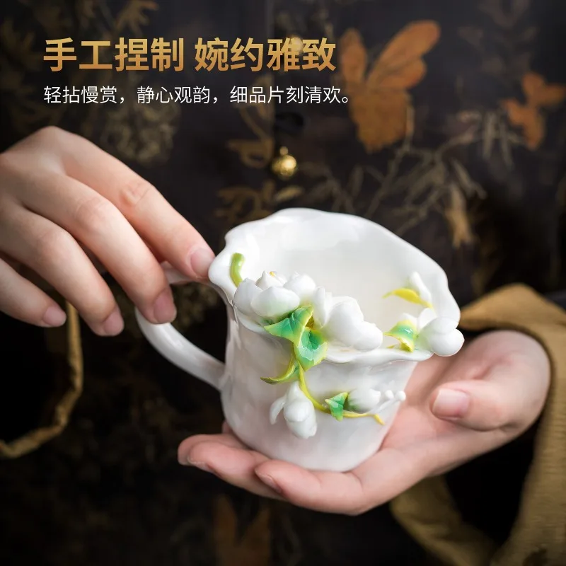 Taza de cerámica con diseño de - Coffee Jasmine Tea reseña y precio