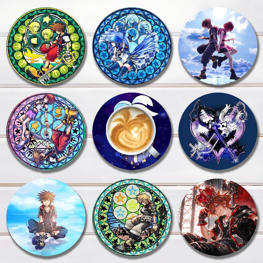 Posavasos redondos de madera c - Coffee Tea Game reseña y precio