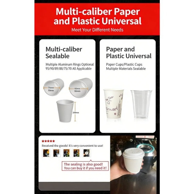 Máquina automática para sellar - Coffee Tea Shop reseña y precio
