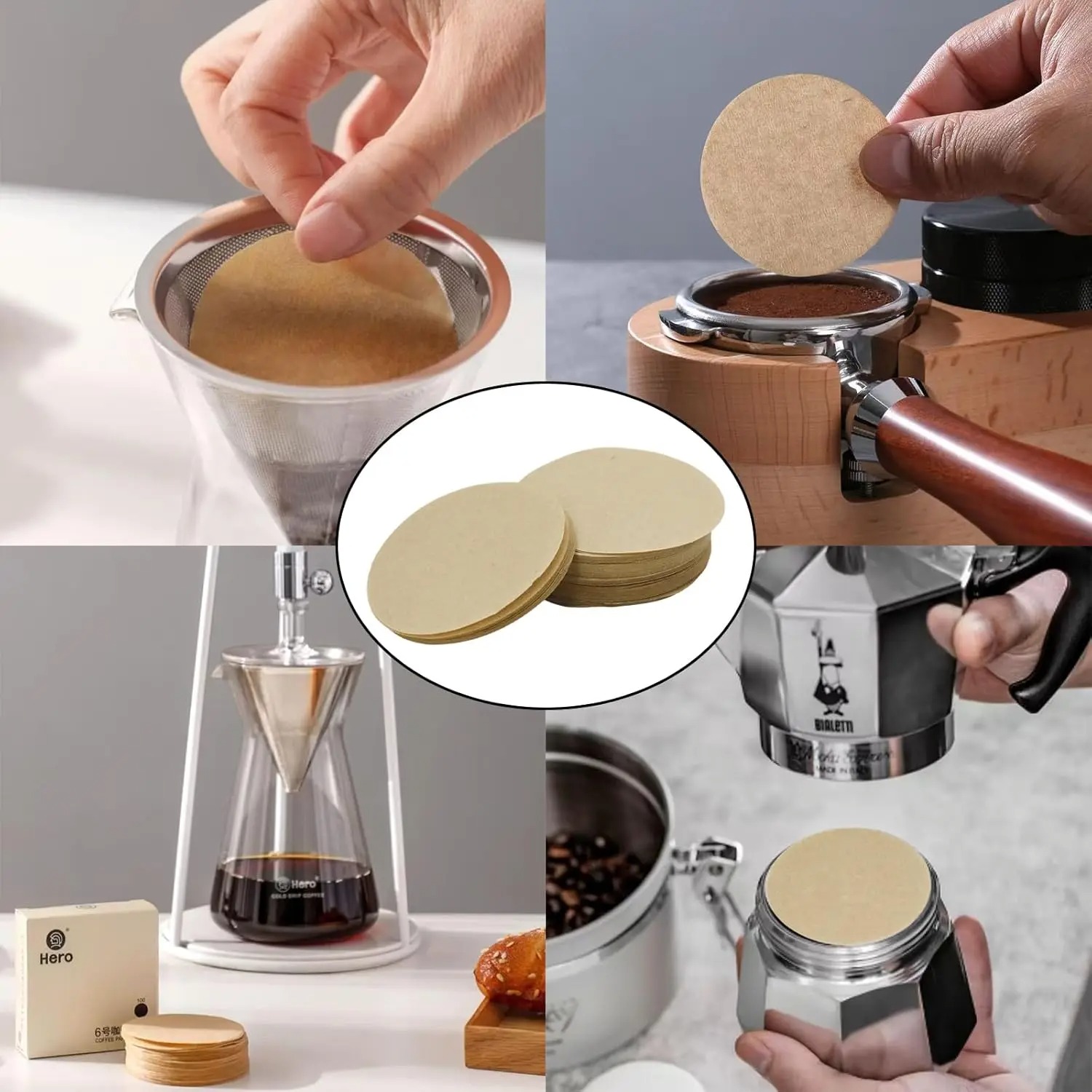 100 Filtros de Café Redondos D - Aeropress Coffee Maker reseña y precio