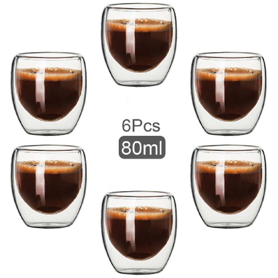 Tazas de café de vidrio de dob - Coffee Tea Game reseña y precio