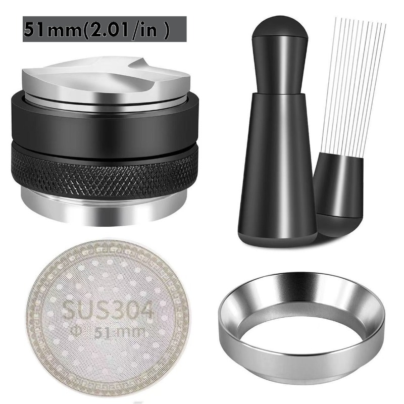 Juego de Espresso de 5 piezas  - Coffee Tamper Leveler reseña y precio