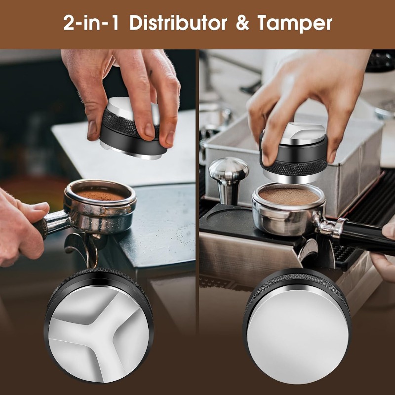 Juego de Espresso de 5 piezas  - Coffee Tamper Leveler reseña y precio