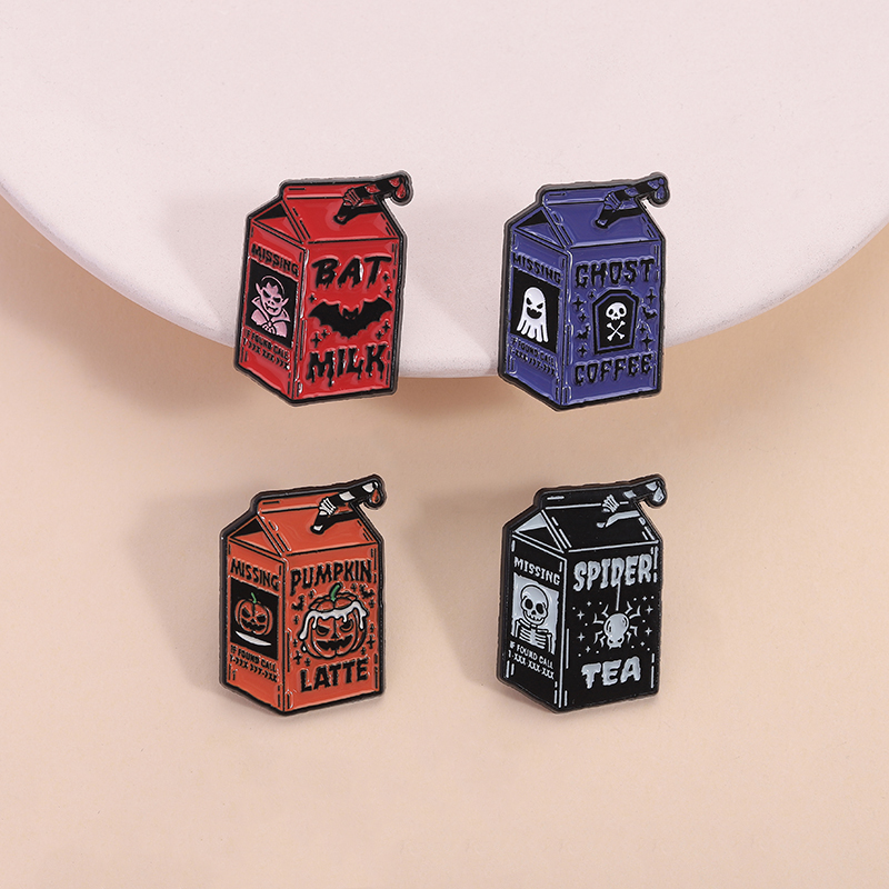 Alfileres esmaltados para bebi - Coffee Tea Friends reseña y precio
