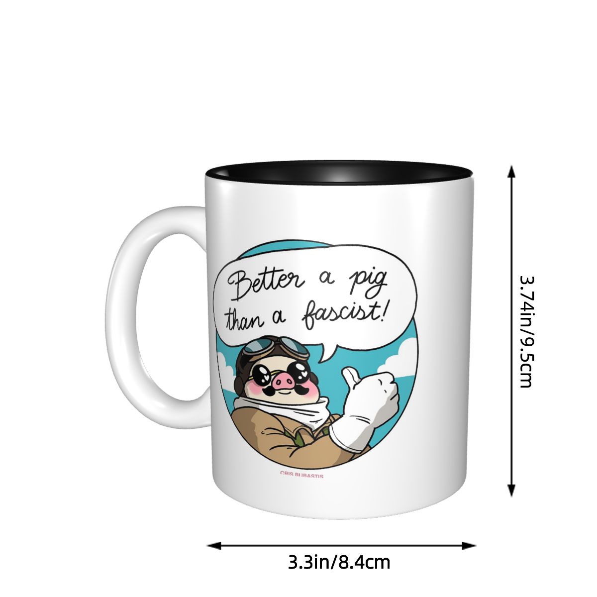 Mejor un cerdo que un fascista - Coffee Better Than Tea reseña y precio