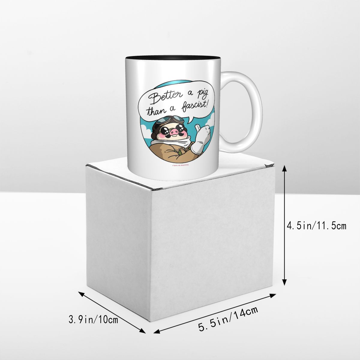 Mejor un cerdo que un fascista - Coffee Better Than Tea reseña y precio