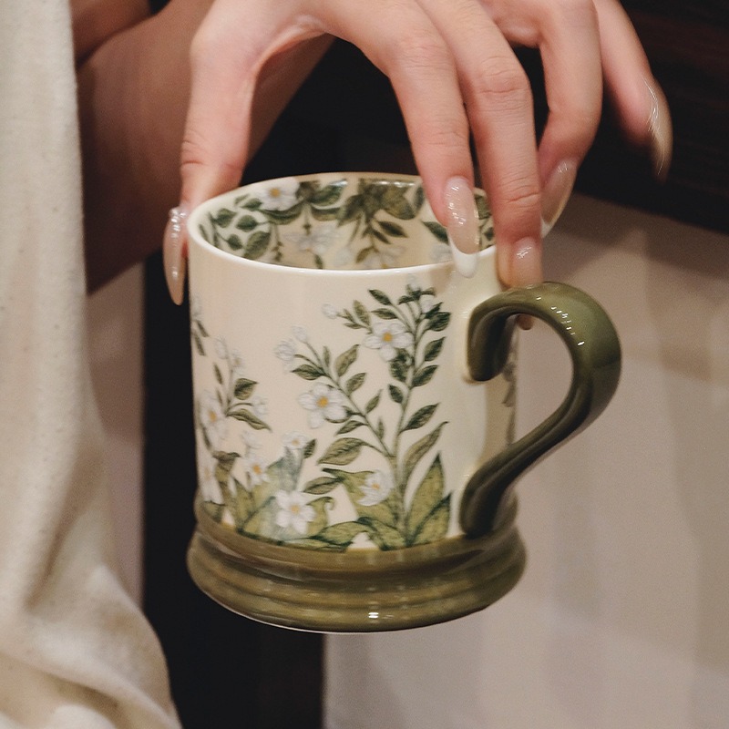 JUSTINLAU Ins Taza de Cerámica - Coffee Jasmine Tea reseña y precio