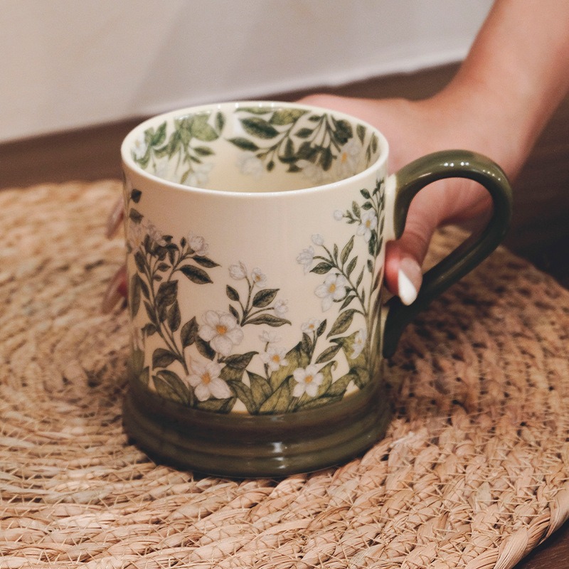 JUSTINLAU Ins Taza de Cerámica - Coffee Jasmine Tea reseña y precio