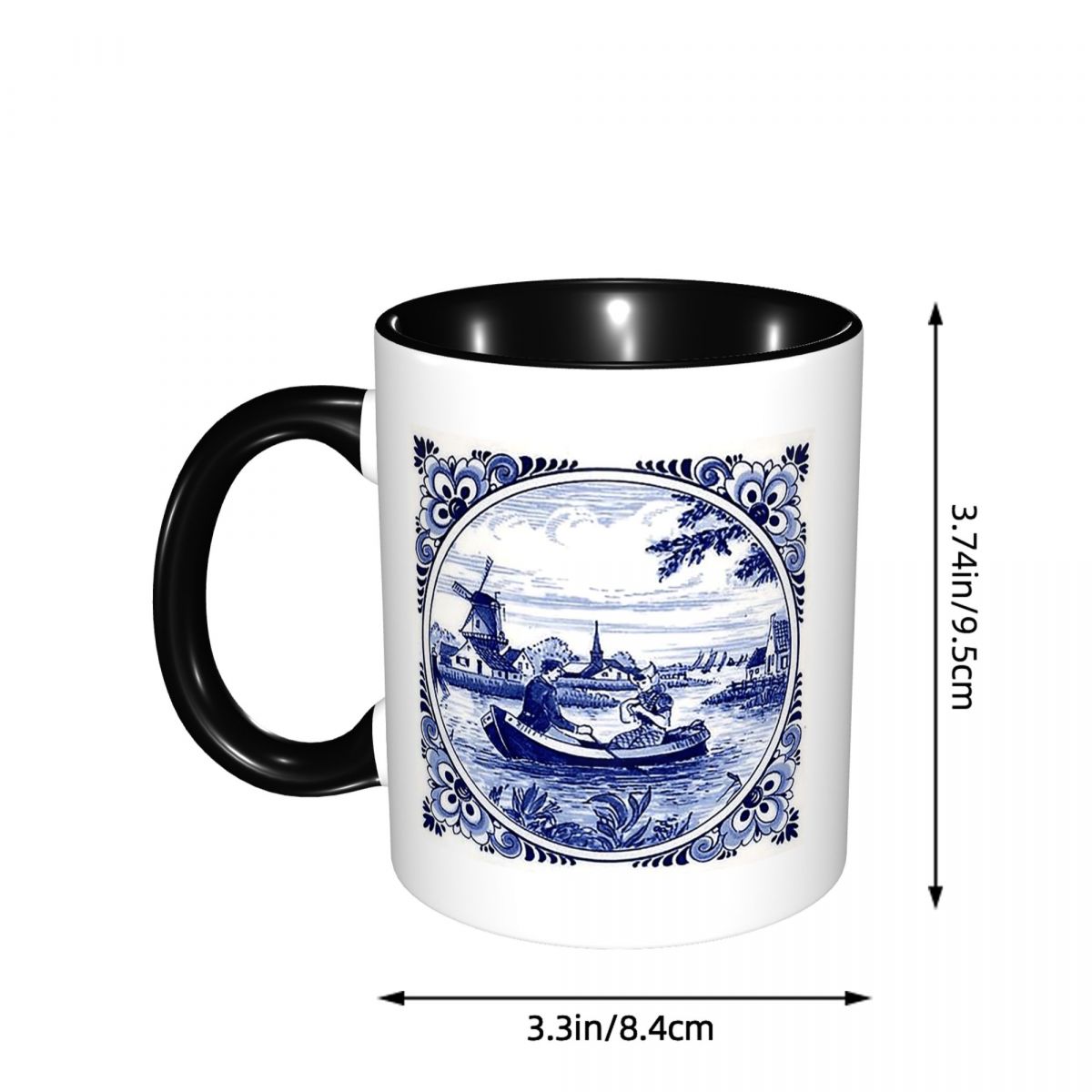 Taza de cerámica divertida con - Coffee Tea Friends reseña y precio