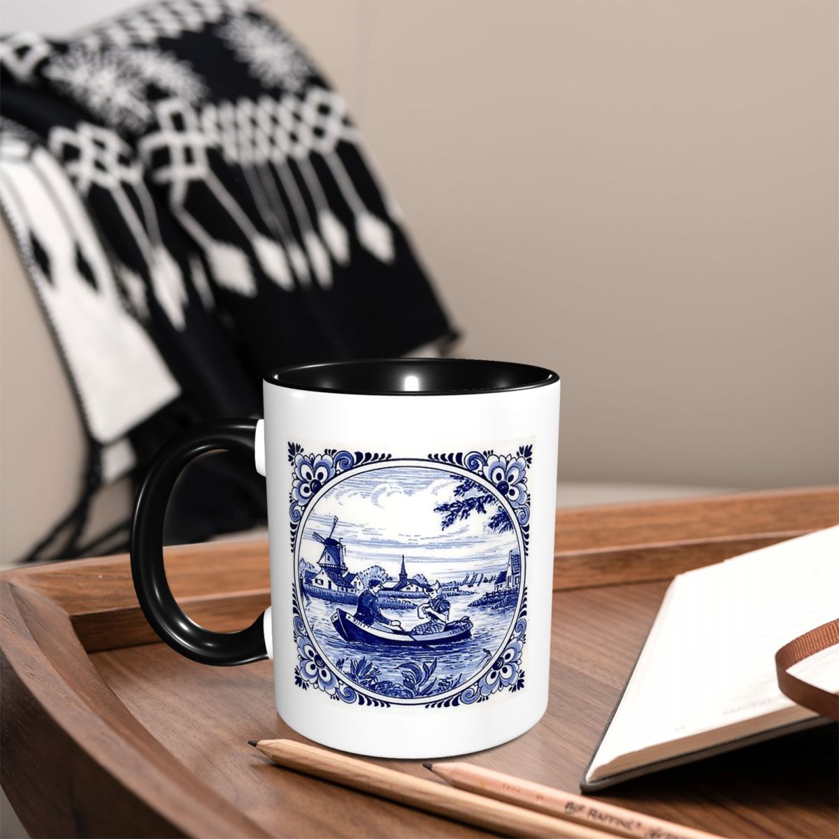 Taza de cerámica divertida con - Coffee Tea Friends reseña y precio