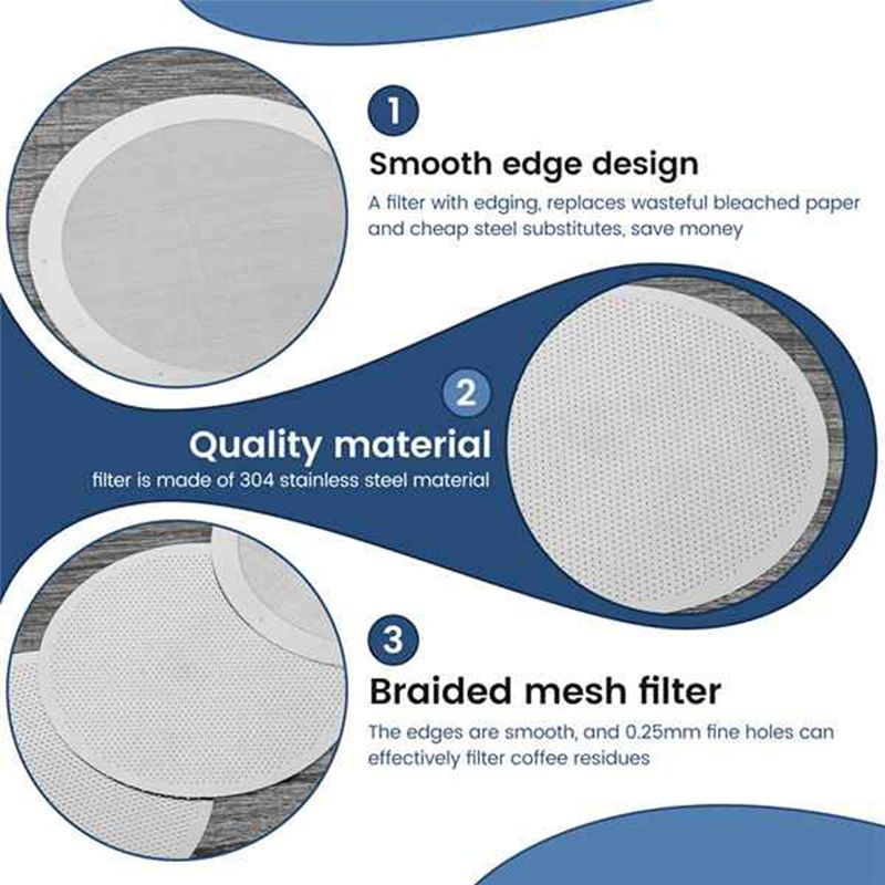 J1UL1N Paquete de 30 filtros d - Aeropress Coffee Maker reseña y precio