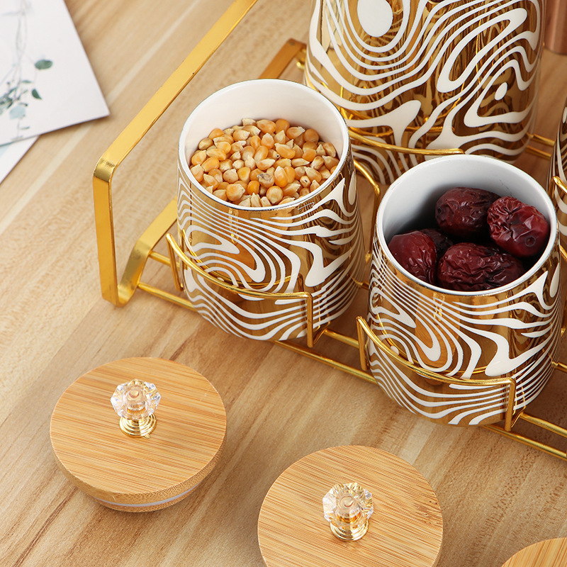 Juego de 7 botes de cocina de  - Coffee Tea Sugar Canisters reseña y precio