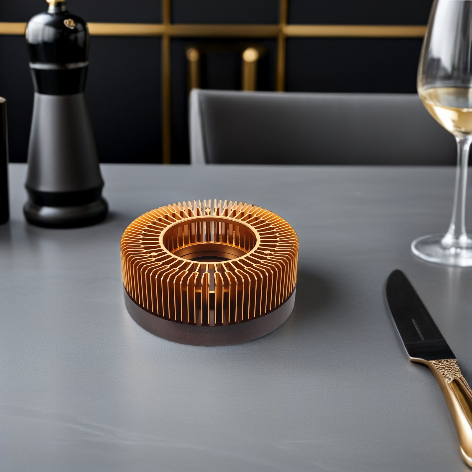 Calentador de Teteras Dorado d - Coffee Tea Pot reseña y precio