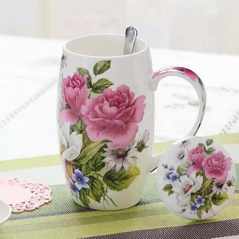 Taza grande de porcelana china - Coffee Plus Tea reseña y precio