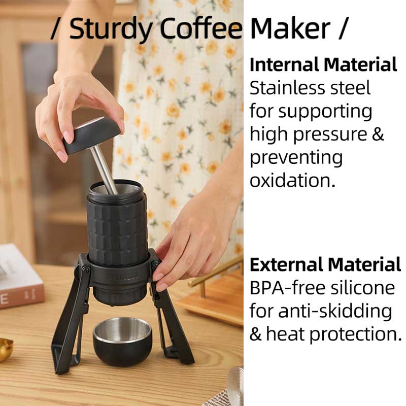 STARESSO -cafetera Manual port - Coffee Plus Tea reseña y precio