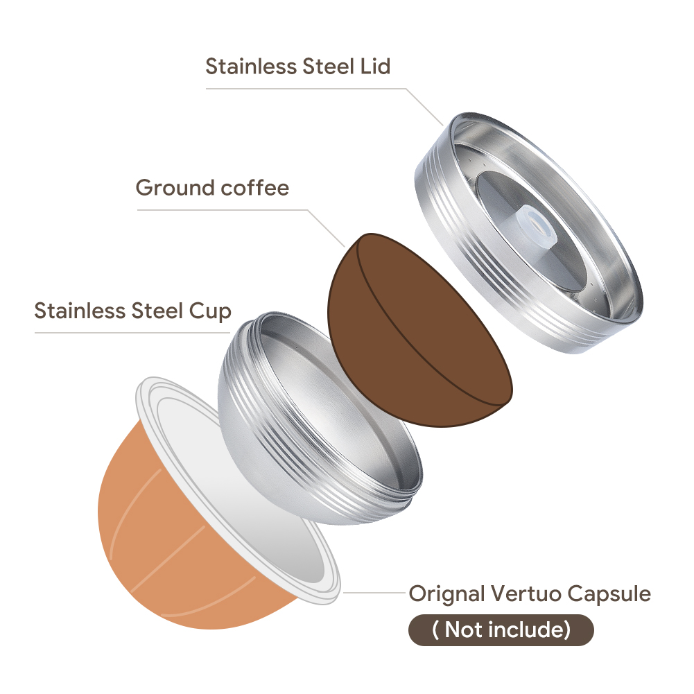 ICafilasSVIP-cápsula de vertuo - Coffee Plus Tea reseña y precio